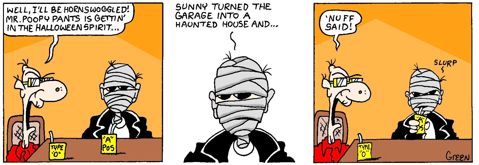 The Mummy’s Wound…